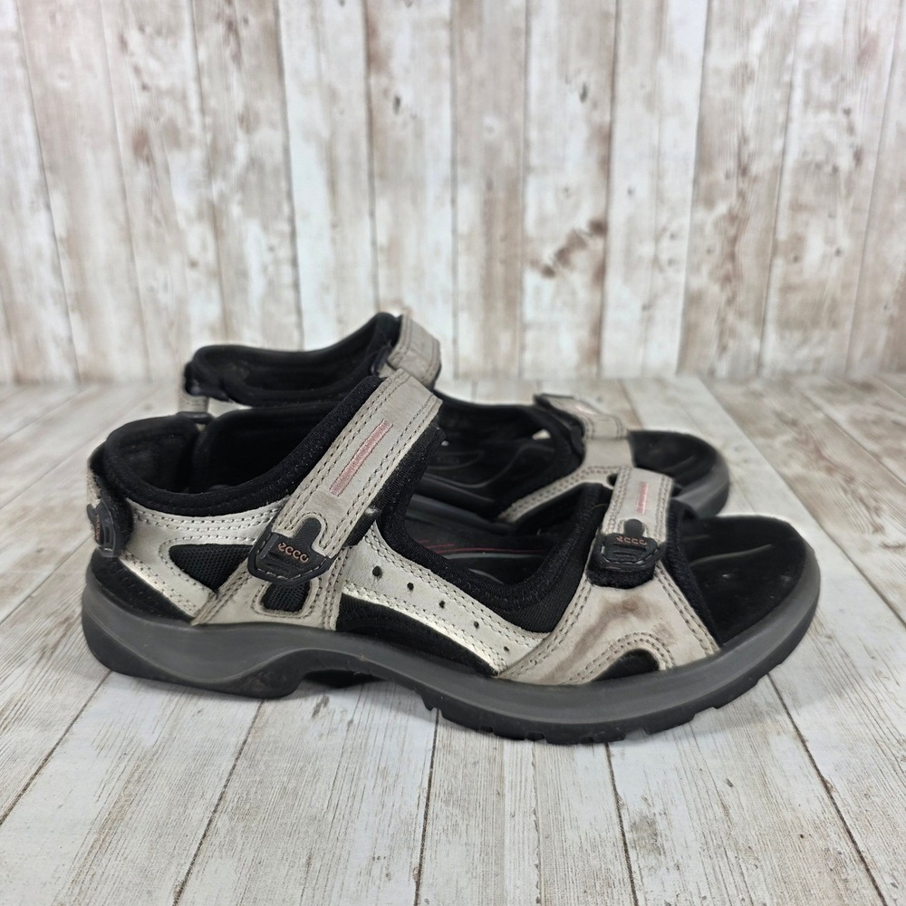 ECCO Women's Offroad Lite Sandal Adjustable Strap Walking Comfort Size 39